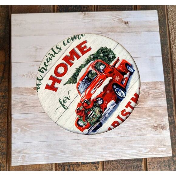 New Ceramic Trivet-Home for Christmas - Picture 3 of 5